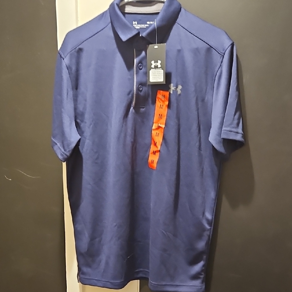 Under Armour Men's Navy Polo Shirt